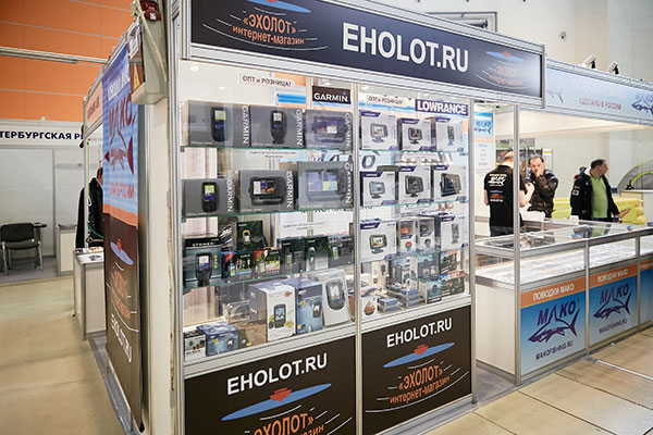 интернет-магазин Эхолот на выставке на ВДНХ