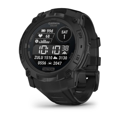 Garmin Instinct 3 – 50 мм, Solar, Tactical Edition черные