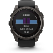 Garmin Fenix 8 - 51 мм Solar Sapphire Titanium черные