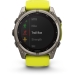 Garmin Fenix 8 - 51 мм Solar Sapphire Titanium с желтым ремешком