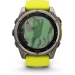 Garmin Fenix 8 - 51 мм Solar Sapphire Titanium с желтым ремешком