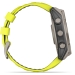 Garmin Fenix 8 - 51 мм Solar Sapphire Titanium с желтым ремешком