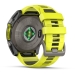 Garmin Fenix 8 - 51 мм Solar Sapphire Titanium с желтым ремешком