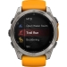 Garmin Fenix 8 - 51 mm Amoled Sapphire Titanium с оранжевым браслетом