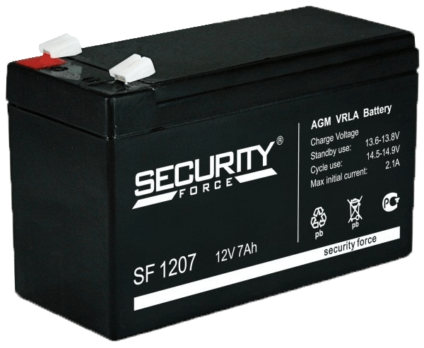 Комплект 2: аккумулятор 12В емкость 7 А*ч + зарядное устройство — Москва