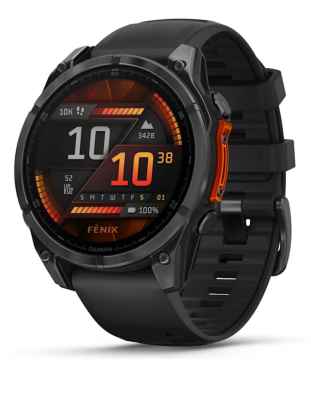 Garmin Fenix 8 - 47 мм Amoled черные