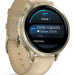 Garmin Venu 4 – 41 mm Lunar Gold with Bone Silicone Band and Light Sand Leather Band