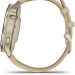 Garmin Venu 4 – 41 mm Lunar Gold with Bone Silicone Band and Light Sand Leather Band