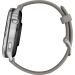 Garmin Venu 4 – 45 mm Silver with Silver Gray Silicone Band