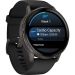 Garmin Venu 4 – 45 mm Slate with Black Silicone Band