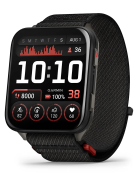 Garmin Venu X1 – Black with Slate Titanium Caseback and Black ComfortFit Nylon Band